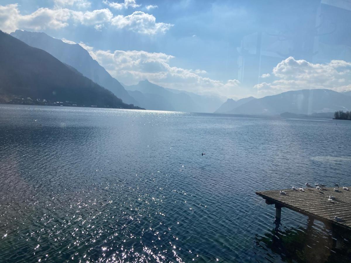 Neue Wohnung "Rittertal" Im Zentrum Von Altmuenster Am Traunsee Bagian luar foto