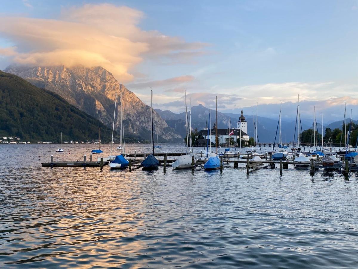 Neue Wohnung "Rittertal" Im Zentrum Von Altmuenster Am Traunsee Bagian luar foto