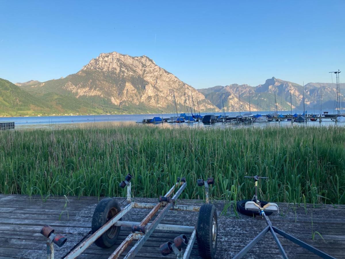 Neue Wohnung "Rittertal" Im Zentrum Von Altmuenster Am Traunsee Bagian luar foto